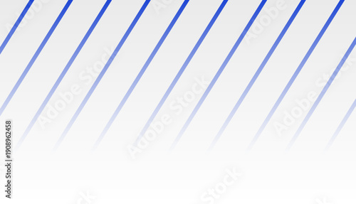 Diagonal Blue Lines on White Background Texture.