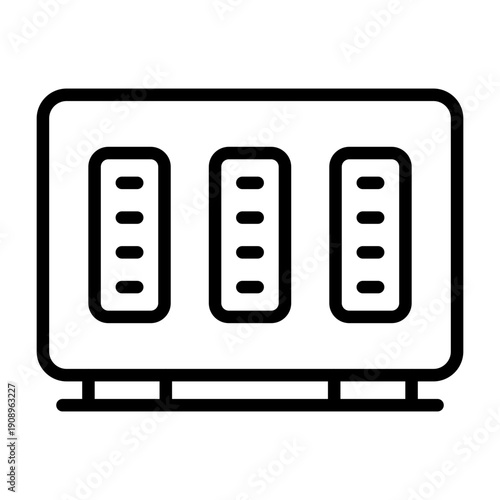 Radiator Icon Design