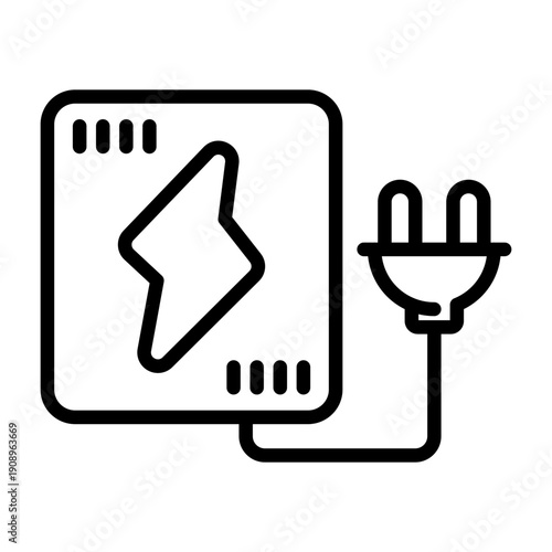 Power Bank Icon Design