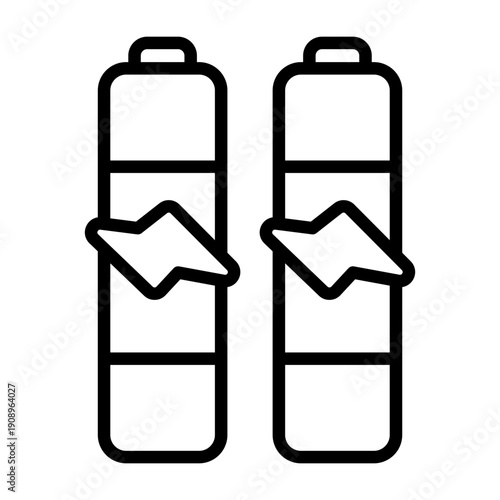Batteries Icon Design
