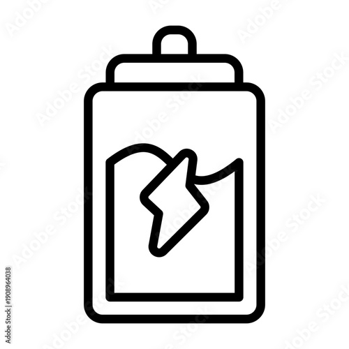 Battery Charging Icon Design