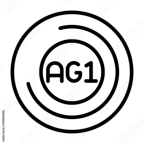 Battery Ag1 Icon Design
