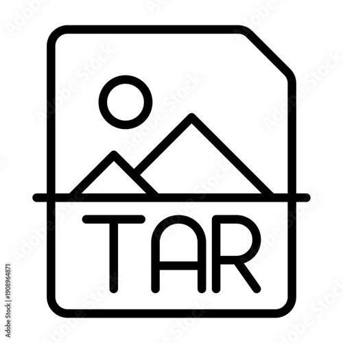 Tar Icon Design