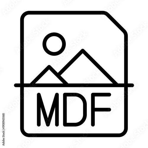 Mdf Icon Design