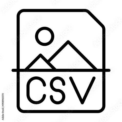 Csv Icon Design