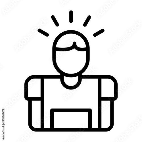 Suffering Icon Design