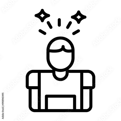 Surprised Icon Design