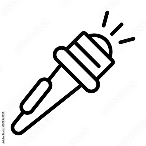 Flashlight Icon Design