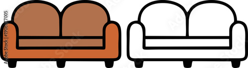 Modern Living Room Couch Sofa