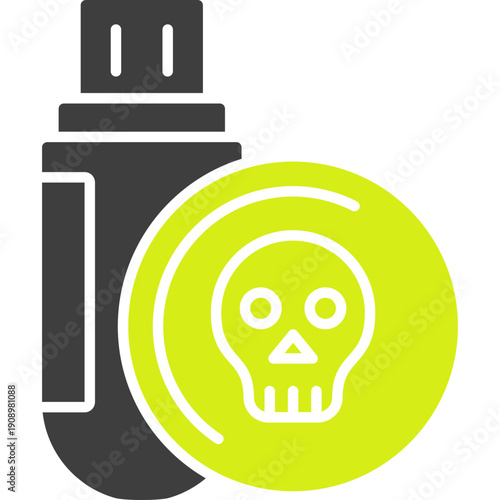 Infected Usb Drive Icon