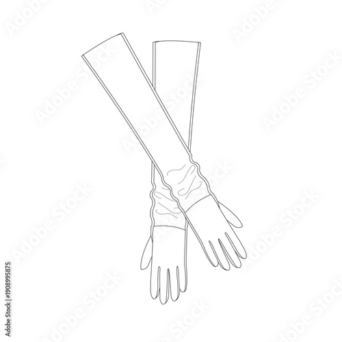 Elbow Length Gloves