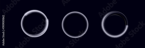 Abstract neon background. luminous circle. Luminous spiral cover. Wake wave, fire path trail line and swirl effect curve. Food isolated. space tunnel. Ellipse shimmery color.