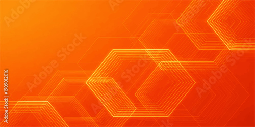 Red plastic box inside a row of metal shopping carts in a retail supermarket for e-commerce business and store purchase concept