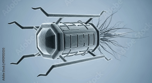 Futuristic Nanobot Concept for Medical Innovation