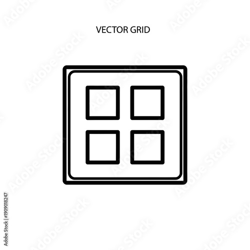 Vector Grid Icon