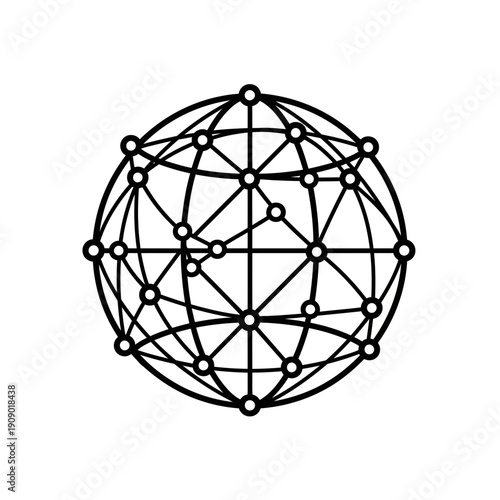 Network Diagram Illustration