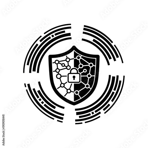 Cybersecurity Shield Icon