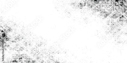 abstract white grunge texture background with distressed black scratches monochromatic texture is ideal for creating vintage overlays.