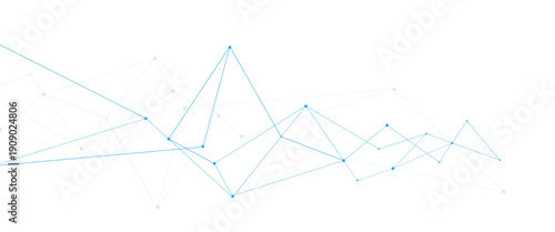 Vector digital futuristic technological with global connection with global  lines and dots abstract..