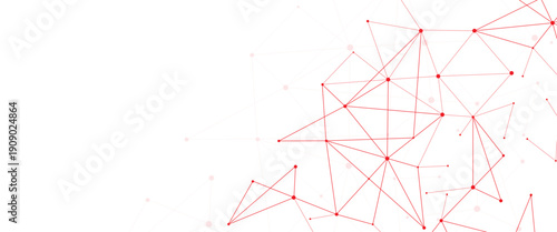 Vector digital futuristic technological with global connection with global  lines and dots abstract..