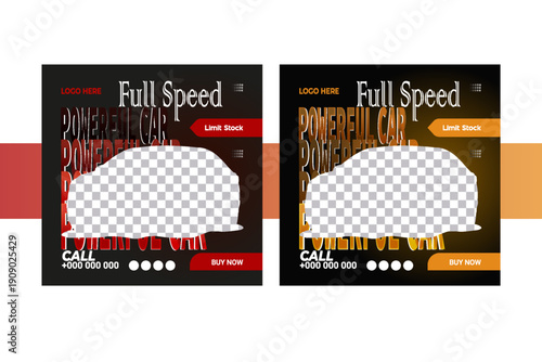 Car Social Media Post Design