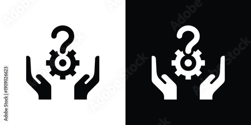 Help Icon Sheet Black And White