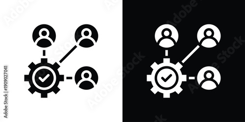 Interactive Icon Sheet Black And White