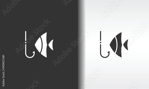 Fishing Vector, Icon Or Logo Sign Isolated Symbol Illustration