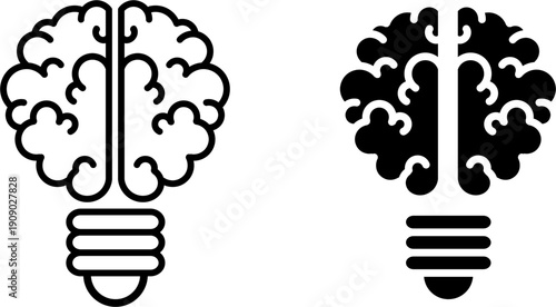 Brien Bulb - Vector icons 