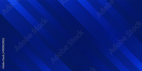 Modern abstract blue background with diagonal gradient lines and a dynamic geometric design — ideal for business, technology, or digital-themed visuals. modern