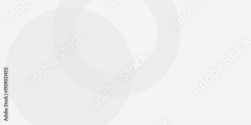 Minimal white abstract background with soft gradient circles and smooth curves, clean and elegant modern design, ideal for business or technology themes. eps10