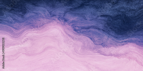 Abstract art pink purple pastel gradient paint background with liquid fluid grunge texture.