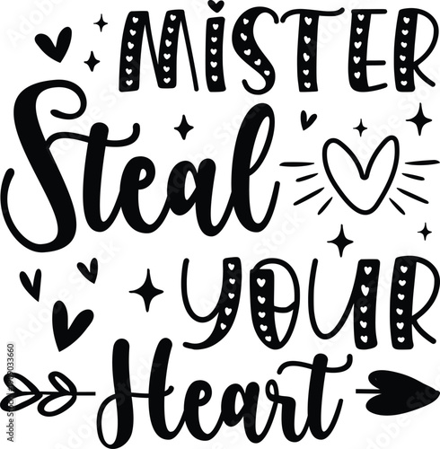 A white t-shirt with a cute design on the front