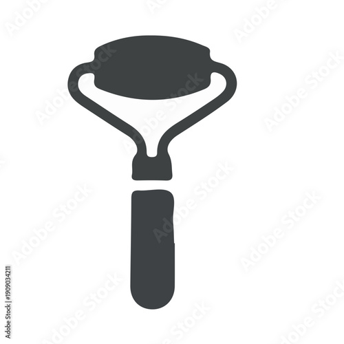 Facial roller skincare beauty icon