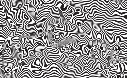 a black and white striped background