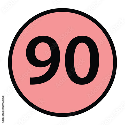 Number 78 in a Purple Circle.  for retro fashion tshirt print college team style and streetwear