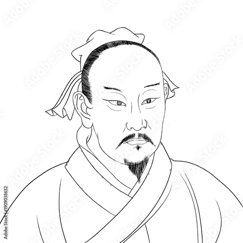 Kong Ji (Zisi), honored as the “Duke of Yiguo and Transmitter of Sagehood,” was Confucius’ grandson and an important transmitter of Co