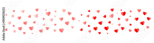 Heart effect long strip particle sparkle PNG transparent background screen overlay particles