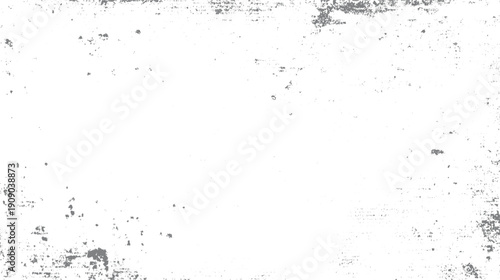 White background with scattered gray speckles and textured grunge