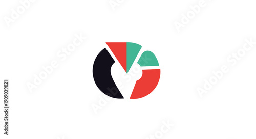 Free Download Colorful Pie Chart with White Background. - GFXLoad