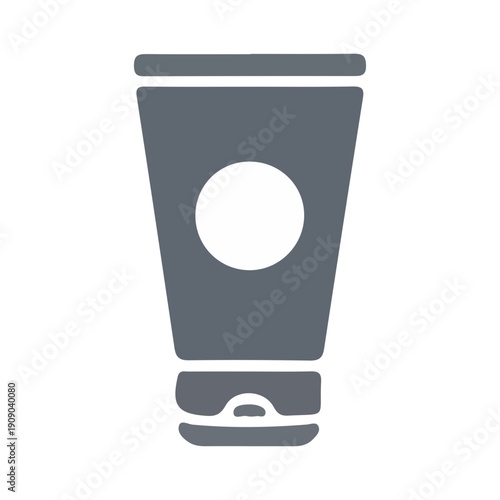 Cosmetic Cream Tube Flat Icon
