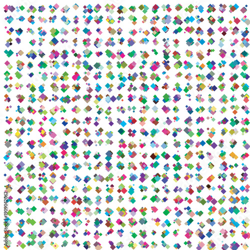 Multicolored diamond pattern seamless background with pastel and vibrant hues 1