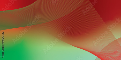 Green red and yellowgreen abstract grainy gradient background with black noisy texture