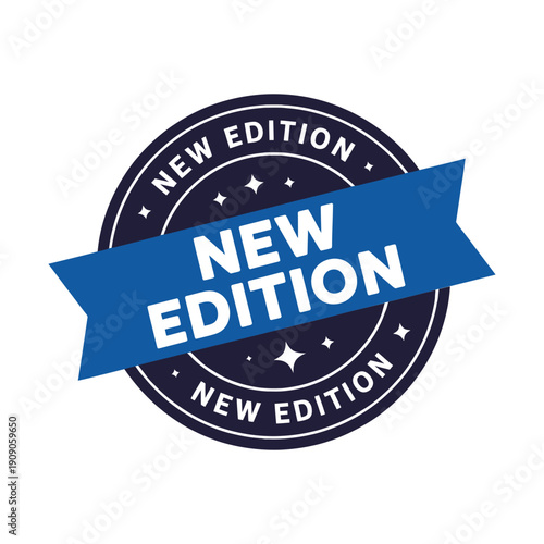 New Edition Stamp Badge – Latest Release Updated Version Seal