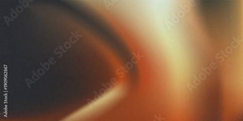 Grainy gradient background, dark brown orange black noisy texture banner poster header backdrop design
