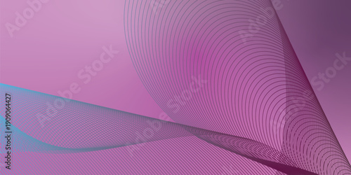 Deep pink and red abstract grainy gradient background with black backdrop and noisy texture for wide banner poster and header design