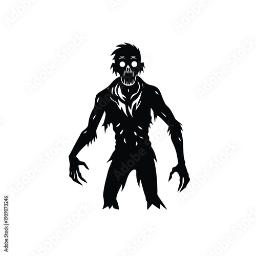 Terrifying Zombie Costume, Undead Monster for Halloween