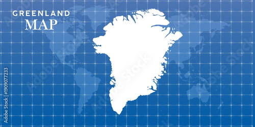 Greenland strategic location on world map with arctic geopolitical context