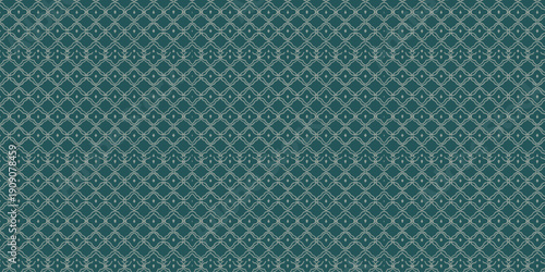 Teal damask trellis pattern vector illustration intricate geometric lace background for luxury interior design stationary scrapbooking professional web projects elegant motif style