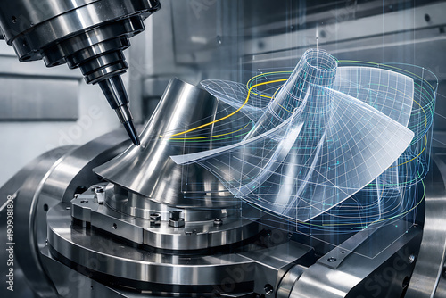 Titanium Turbine Blade